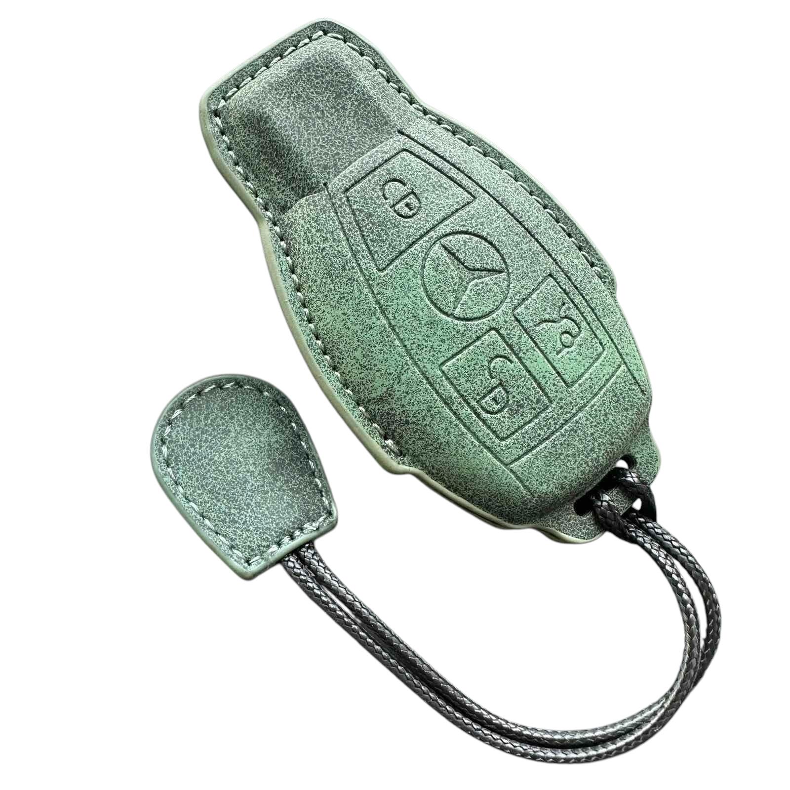 Чехол кожаный для ключа Mercedes (mr2mfgsmart)