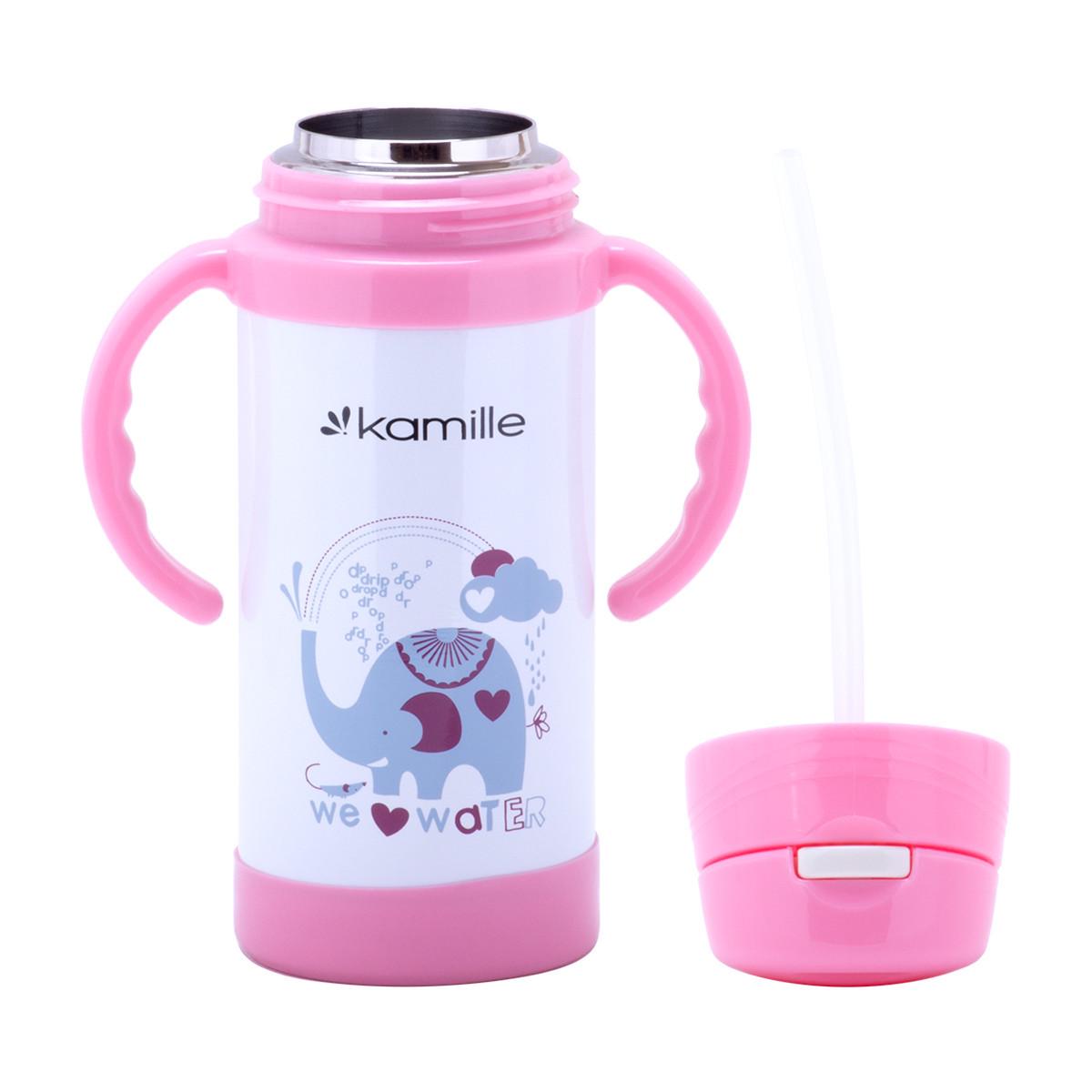 Термос детский Kamille из нержавеющей стали 350 мл (14897023) - фото 2 Термос детский Kamille из нержавеющей стали 350 мл (14897023) - фото 2