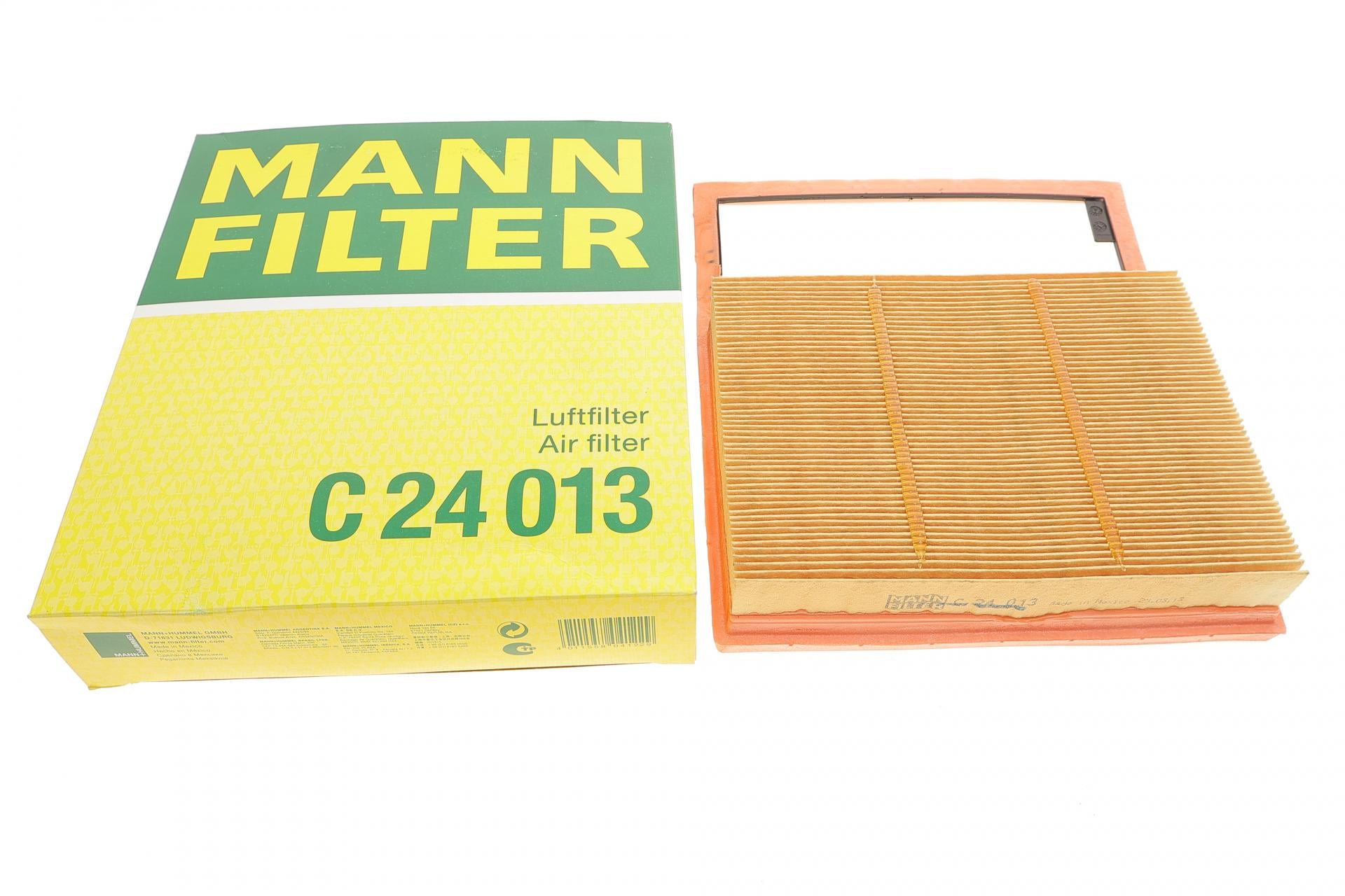 Фильтр воздушный Mann-Filter для Ford Mondeo 2,0 Hybrid 14-/C-Max 2,0 Energi 14-19 (C 24 013)