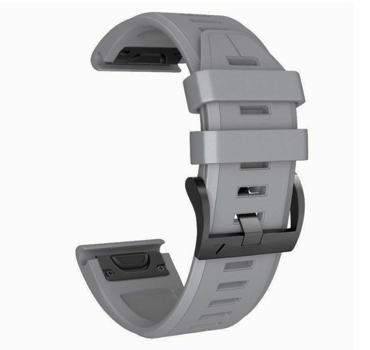 Силиконовый ремешок Primo для часов Garmin Forerunner 935/Forerunner 945 Grey (1065415546)