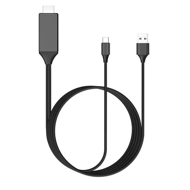 Кабель HDMI-USB-C 4K60 Hz без драйверов 2 м (000048416) - фото 3 Кабель HDMI-USB-C 4K60 Hz без драйверов 2 м (000048416) - фото 3
