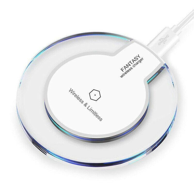 Зарядное устройство беспроводное в белом цвете Qi Wireless 5W Simple (979588363)