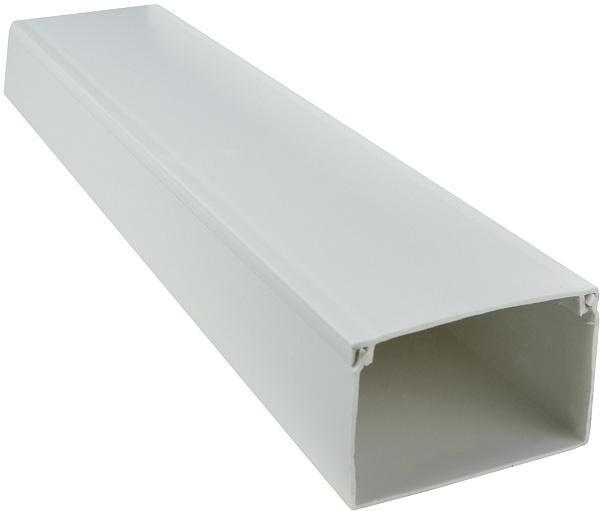 Канал кабельный АСКО-УКРЕМ STEP 60x40 мм 2 пог. м ПВХ Білий (A0070050043)