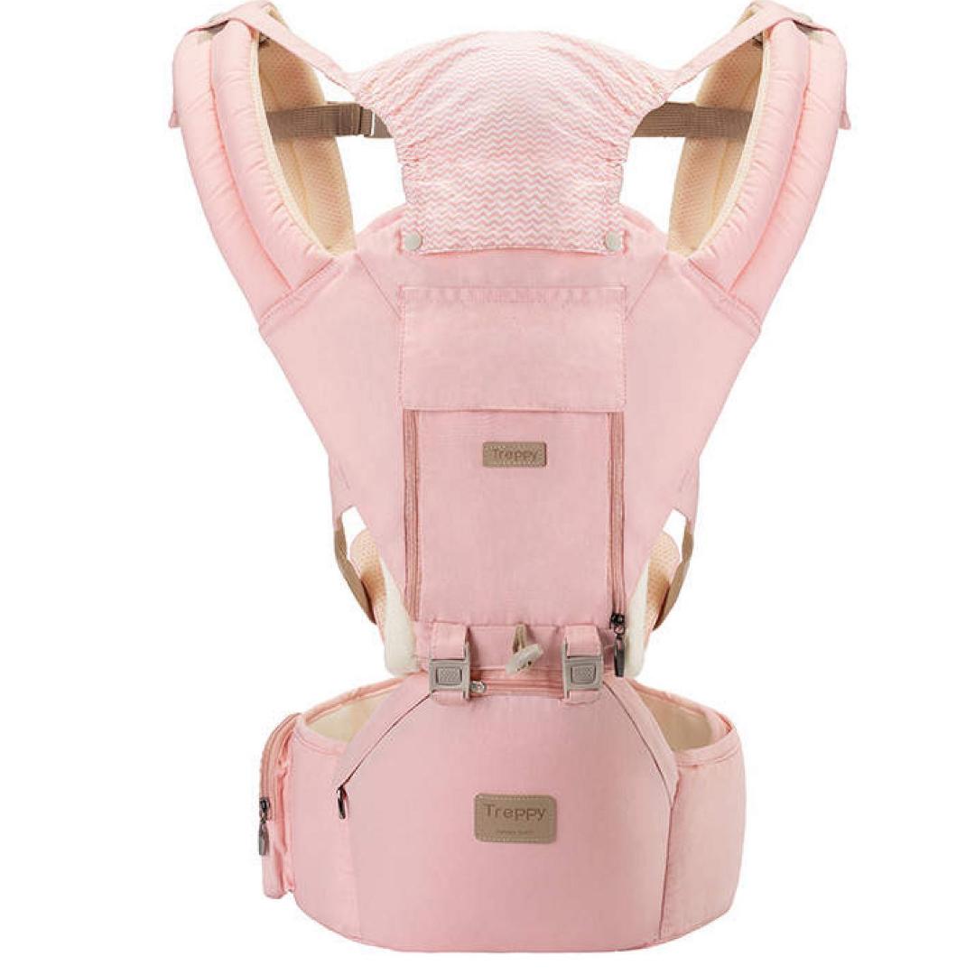 Сумка-переноска Leshu 3в1 BC-318 Hip Seat многопозиционная слинг со съемным сиденьем Pink