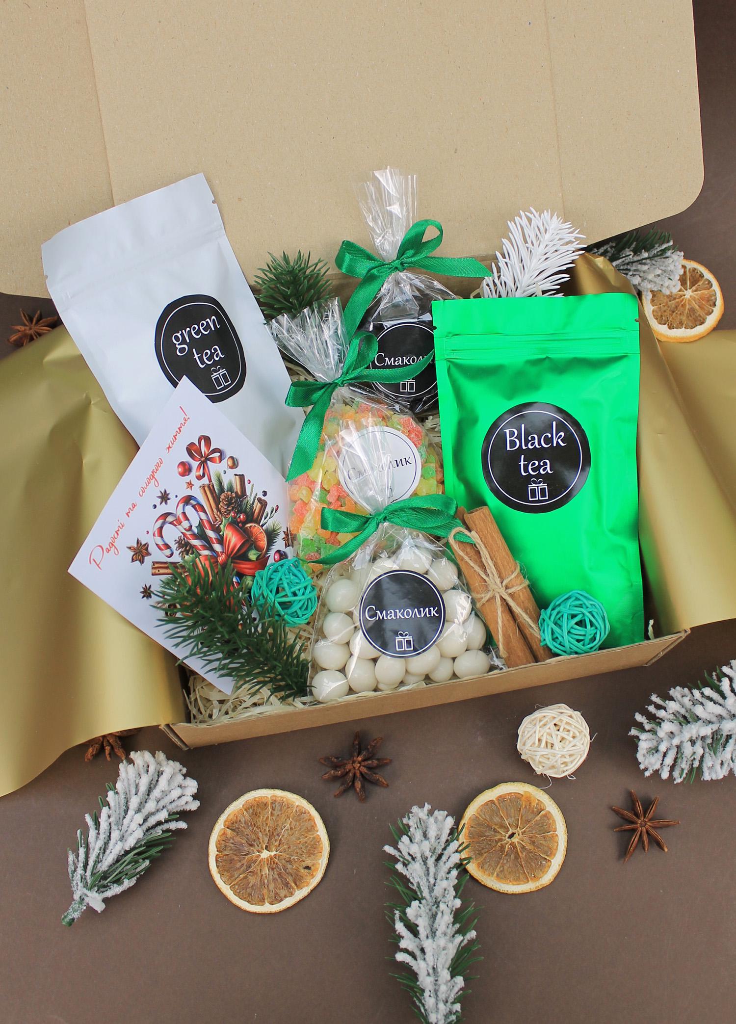 Новорічний подарунок Зігрій свято Зелений (3-2659)