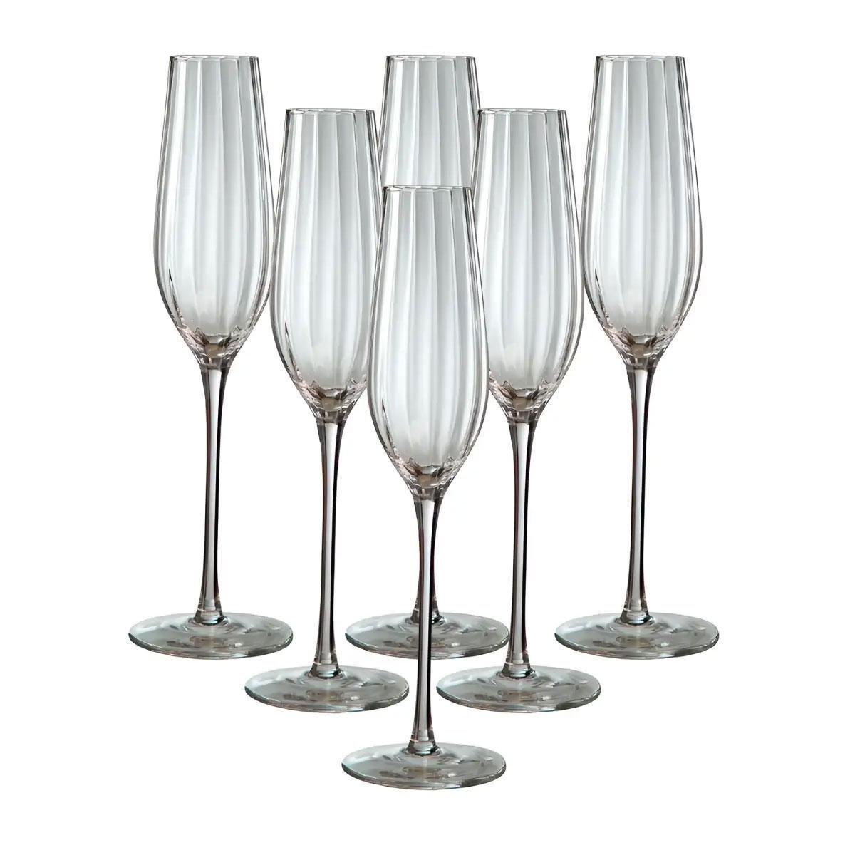 Келихи для шампанського 6 шт. 350 мл (HP95)