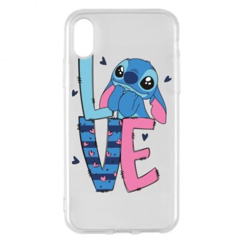 Чехол для iPhone X/Xs Стич Love (17123337-46-199943)