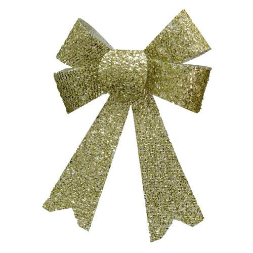 Игрушка на елку Бантик люрекс Seta Decor 18-564GL