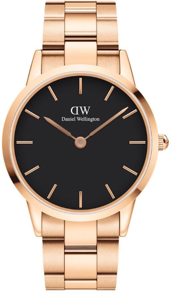 Наручные часы мужские Daniel Wellington Iconic Link DW00100344 со стальным корпусом WR 30 м Черный (3149525512)