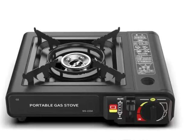 Газовая плита портативная BDZ-155-Aс пьезоподжигом и переходником под большой баллон (151005) Газовая плита портативная BDZ-155-Aс пьезоподжигом и переходником под большой баллон (151005)