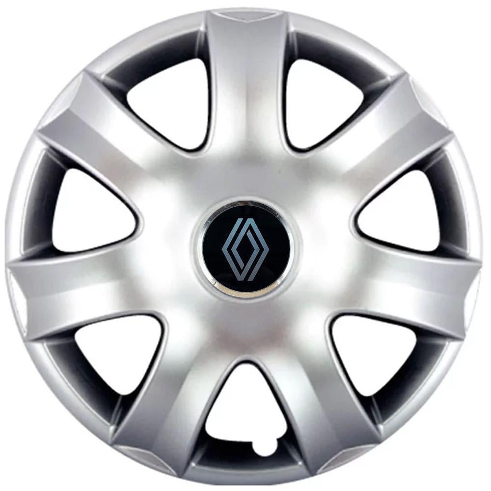Колпаки R14 Renault NEW 223 SJS 4 шт. Серебряный (2789080899)