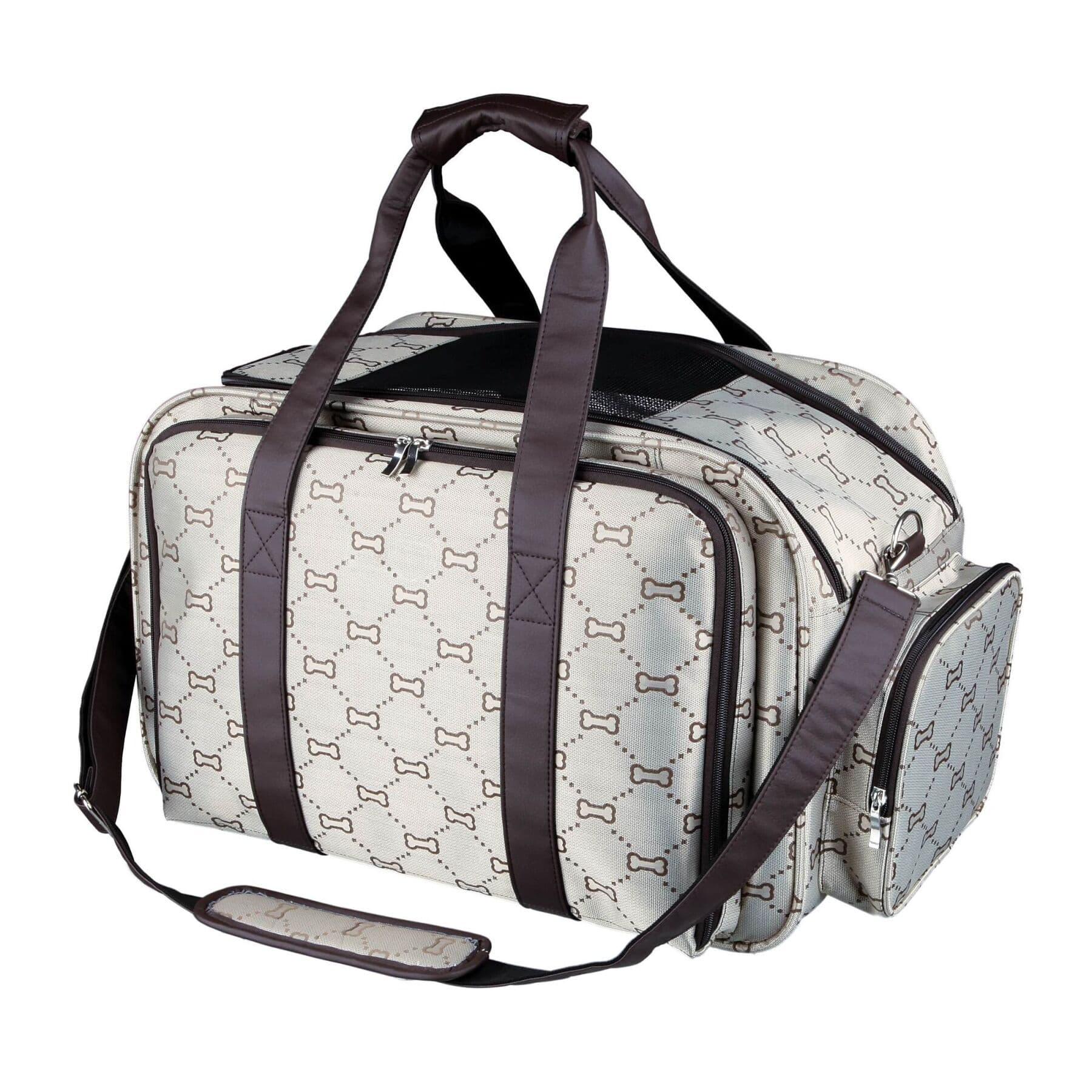 Сумка-переноска-домик Trixie Maxima 33x32x54 см Кремовый