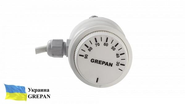 Тэн батарейный для чугунных радиаторов Grepan 1 1/4" 1000W 220V правая/левая нержавеющая сталь (bat33) - фото 4