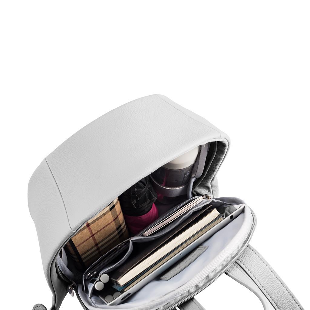 Рюкзак антивор Bobby Elle Светло-серый - фото 12 Рюкзак антивор Bobby Elle Светло-серый - фото 12