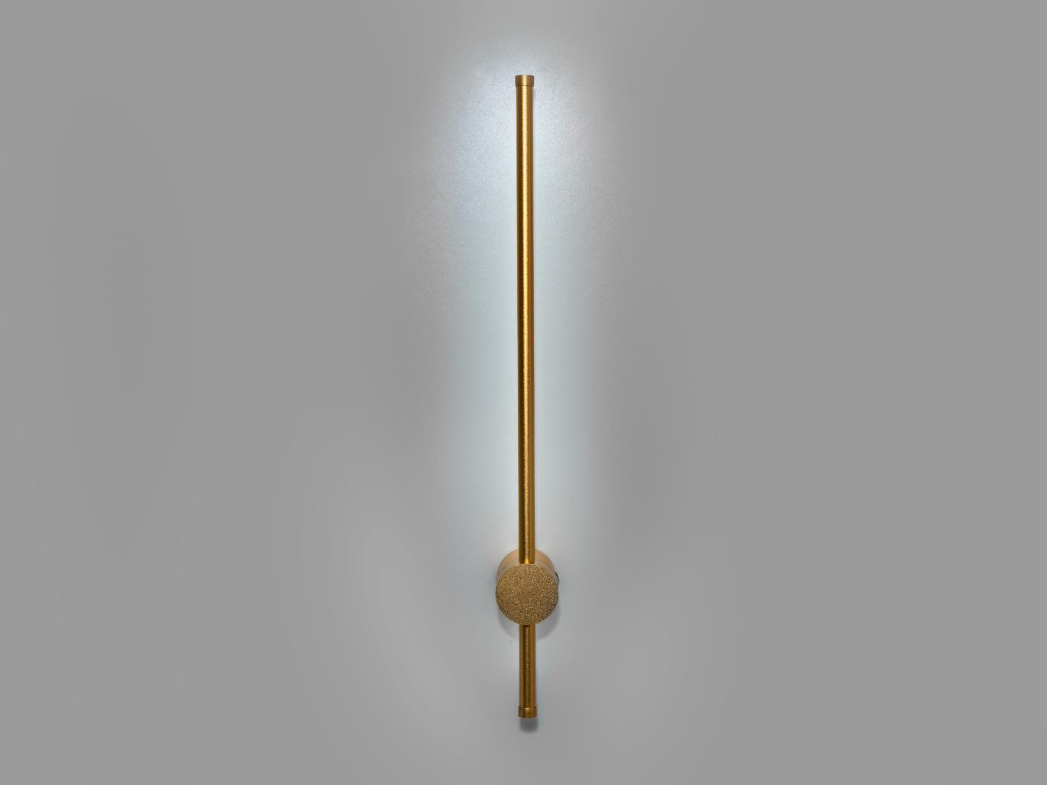 Бра светодиодное 2039/600 сатин 6W Золотой