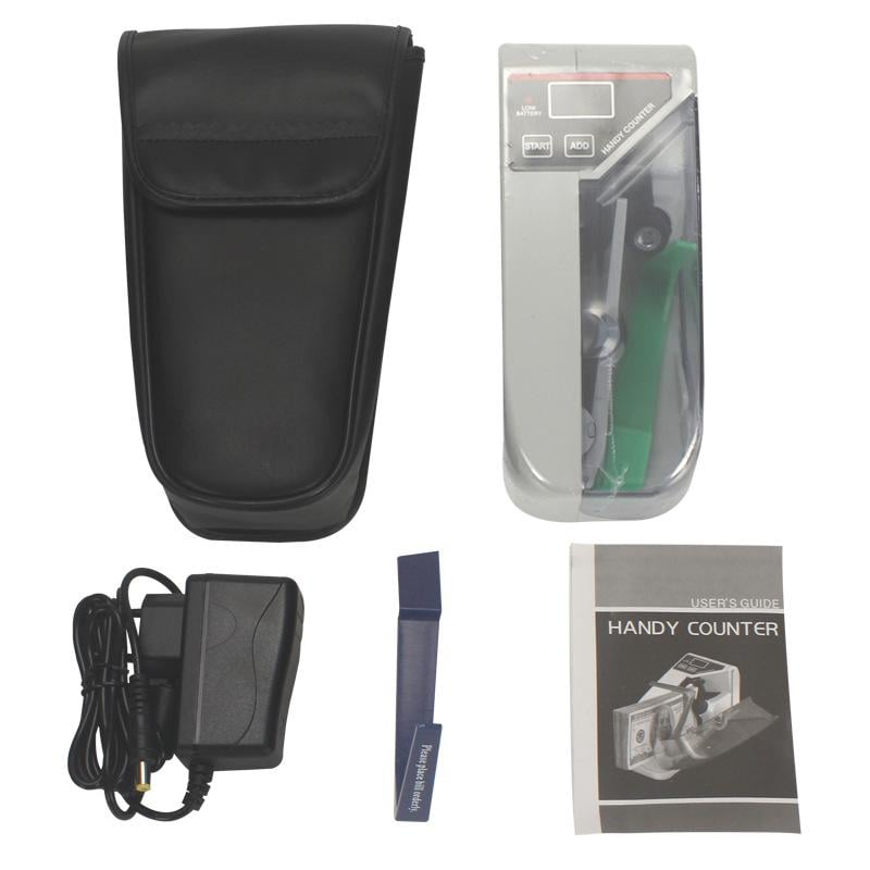 Лічильник банкнот V30 портативний від батарей та мережі з кобурою (HC-V30) - фото 4 Лічильник банкнот V30 портативний від батарей та мережі з кобурою (HC-V30) - фото 4