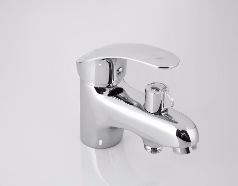 Змішувач для умивальника з гігієнічним душем Frap H21 F1221 1034242 Хром (102160)