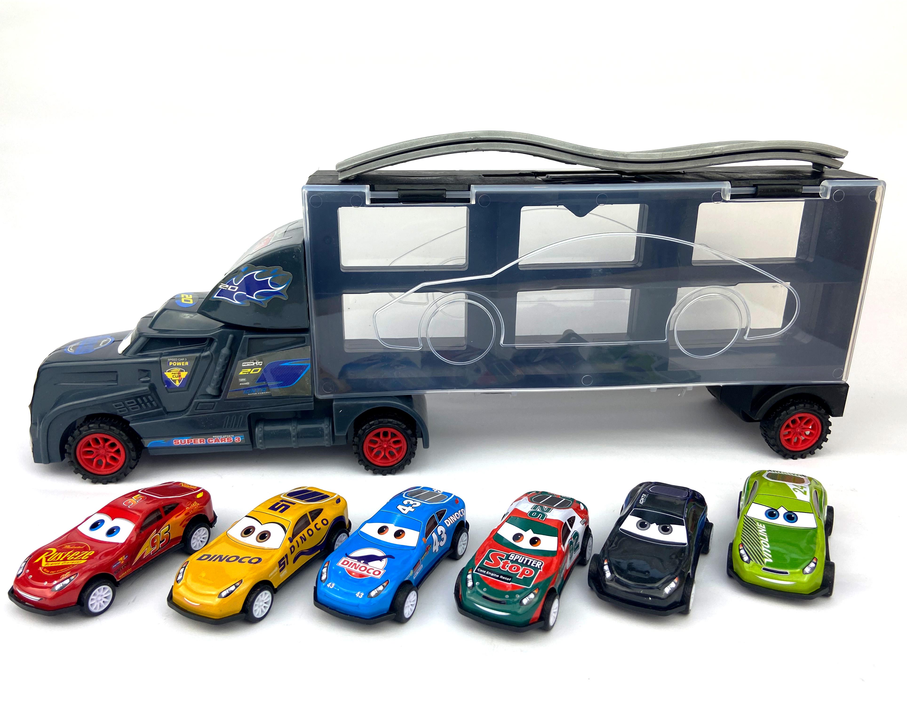 Набор игровой Тачки Большой Тягач Черный (558-4-1)