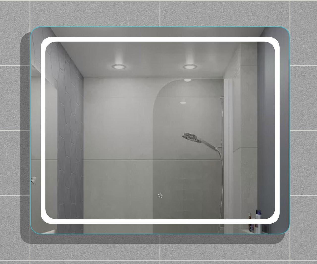 Зеркало для ванной комнаты AVT с LED подсветкой с сенсорным выключателем 1000х800 мм (avt-К-22)