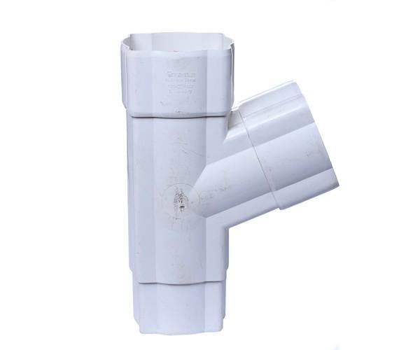 Тройник 112,5° Hunter Регент 125 Белый