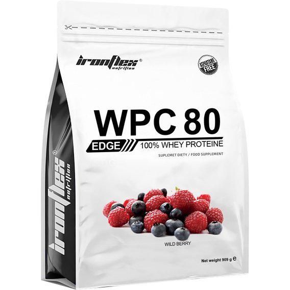 Протеїн IronFlex WPC 80eu EDGE 900 г 30 порцій Wild Berry