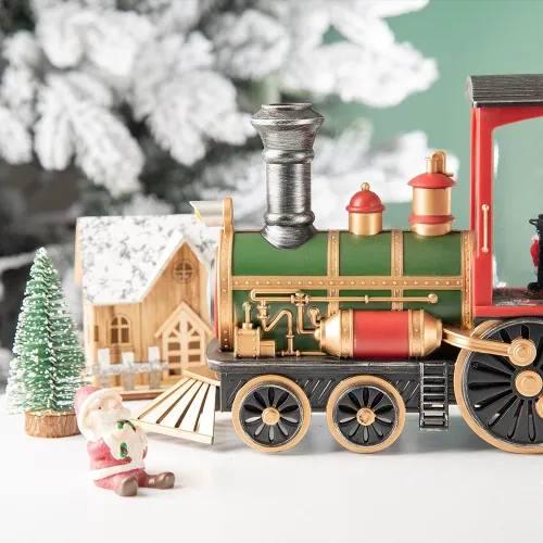 Ліхтар музичний новорічний Різдвяний поїзд на батарейках та від USB 32 см (26140881) - фото 6 Ліхтар музичний новорічний Різдвяний поїзд на батарейках та від USB 32 см (26140881) - фото 6