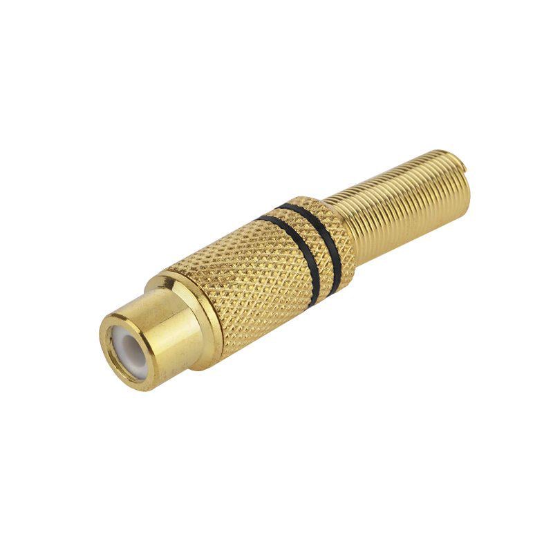 Гнездо RCA 2 полосы Черный (A153037) Гнездо RCA 2 полосы Черный (A153037)