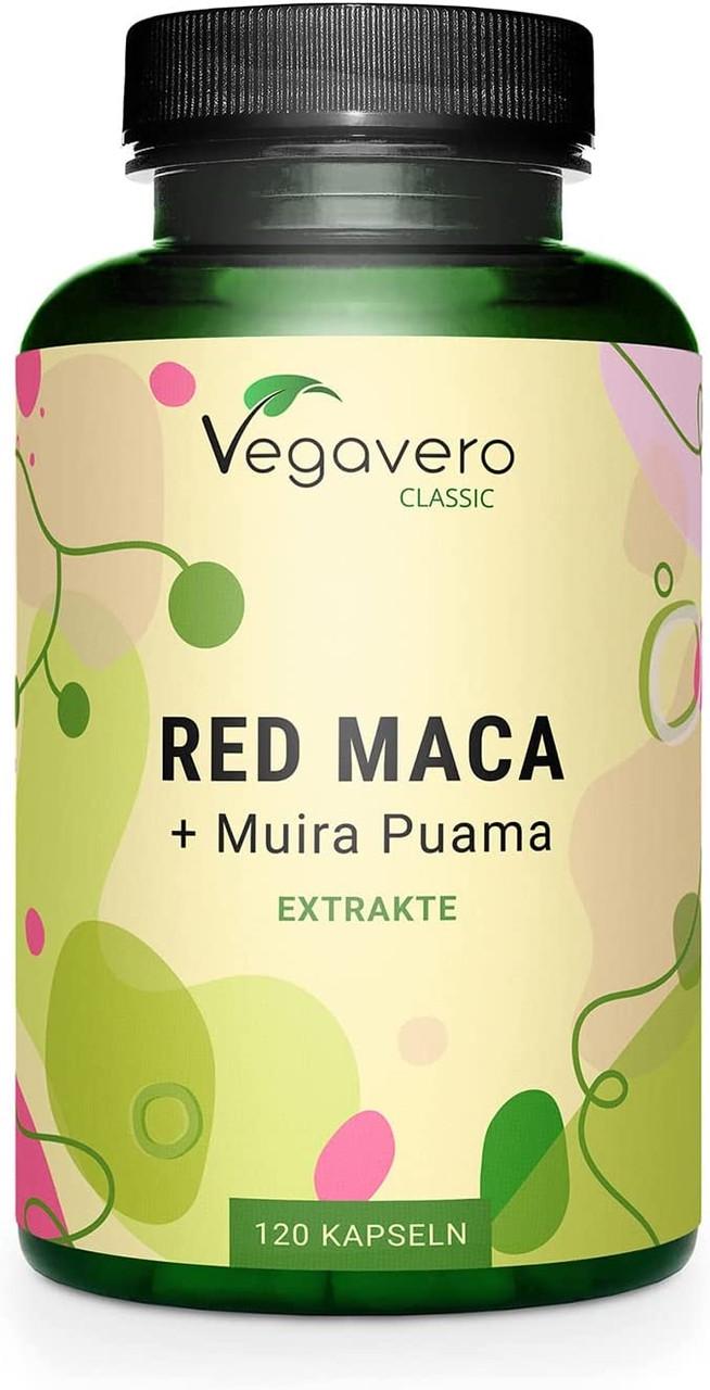 Бустери тестостерону Vegavero Maca + Muira Puama 120 капсул (500942022)