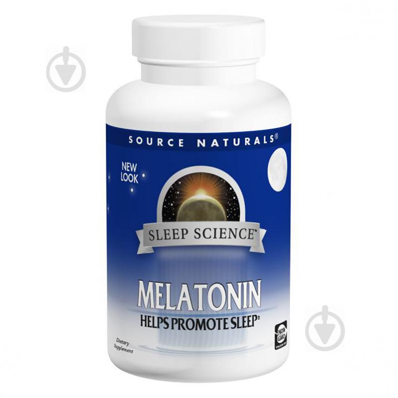 Мелатонин 3 мг Source Naturals Sleep Science 120 таблеток (SN0551)