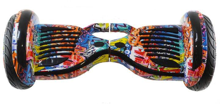 Гіроборд Smart Balancе Wheel Графіті з ручкою 10,5"