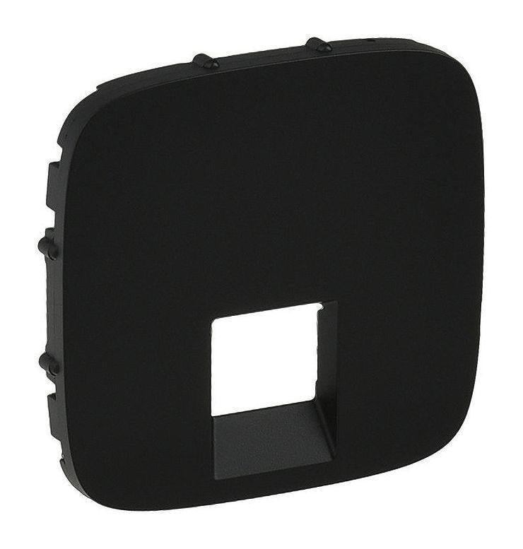 Панель розетки Legrand Valena Allure RJ11/RJ45 Антрацитовая (30309346)