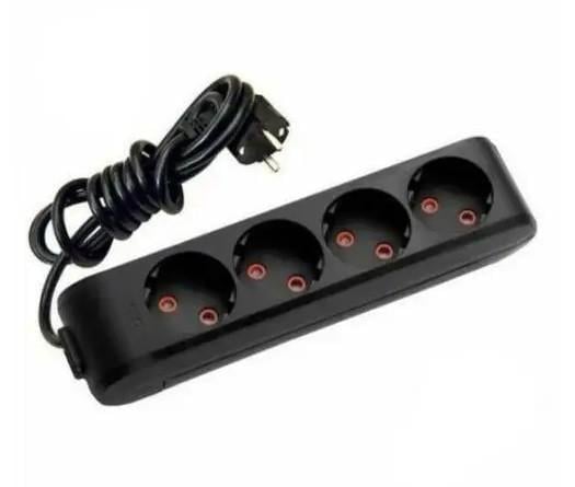 Подовжувач Viko Multi-Let 4 гнізда 3 м без заземлення Чорний (21738-е) - фото 1 Подовжувач Viko Multi-Let 4 гнізда 3 м без заземлення Чорний (21738-е) - фото 1