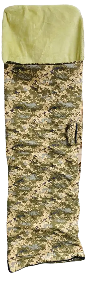 Спальный мешок с подогревом 75х240 см Хаки (9217849) - фото 2