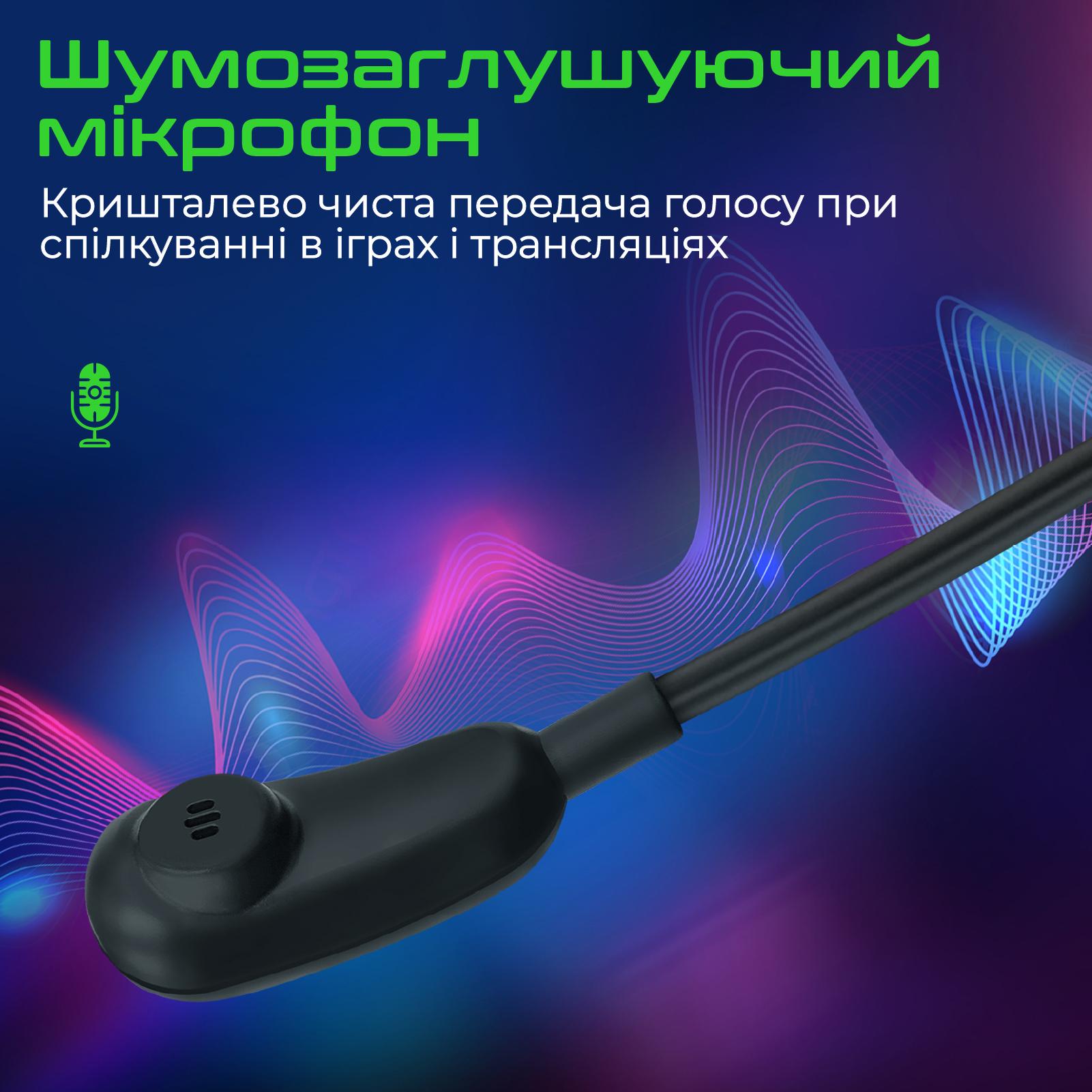 Гарнітура Vertux Sirius провідна USB з 7.1 об'ємним звуком кабель 2,1 м Чорний (626233) - фото 4 Гарнітура Vertux Sirius провідна USB з 7.1 об'ємним звуком кабель 2,1 м Чорний (626233) - фото 4