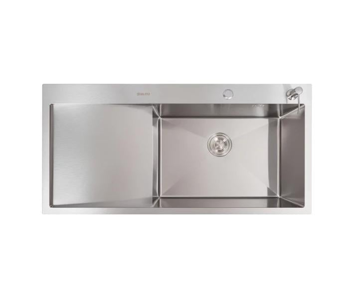 Мийка кухонна Valeso Handmade R з великою чашею 3,0/0,8 мм 100x50 см (26643294)