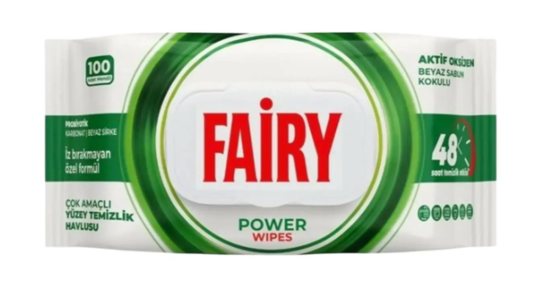 Серветки вологі Fairy Wipes для очищення з ароматом 100 шт. (2622902245)