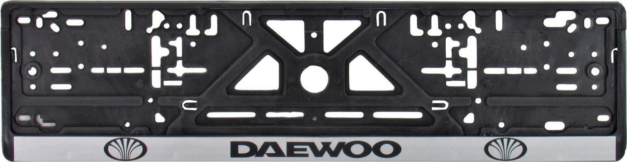 Рамка номерного знака CarLife Daewoo NH08
