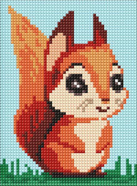 Алмазна мозаїка без підрамника Ideyka Чарівна білочка 15х20 см (Id-AMM1031)