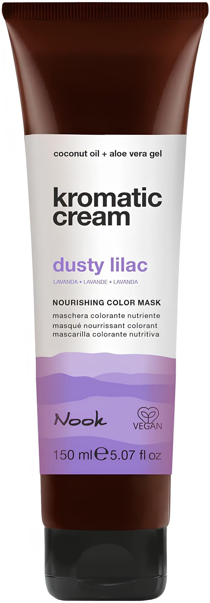 Питательная тонирующая маска Nook Cosmetics KROMATIC CREAM Nourishing Color Mask 150 мл Dusty Lilac