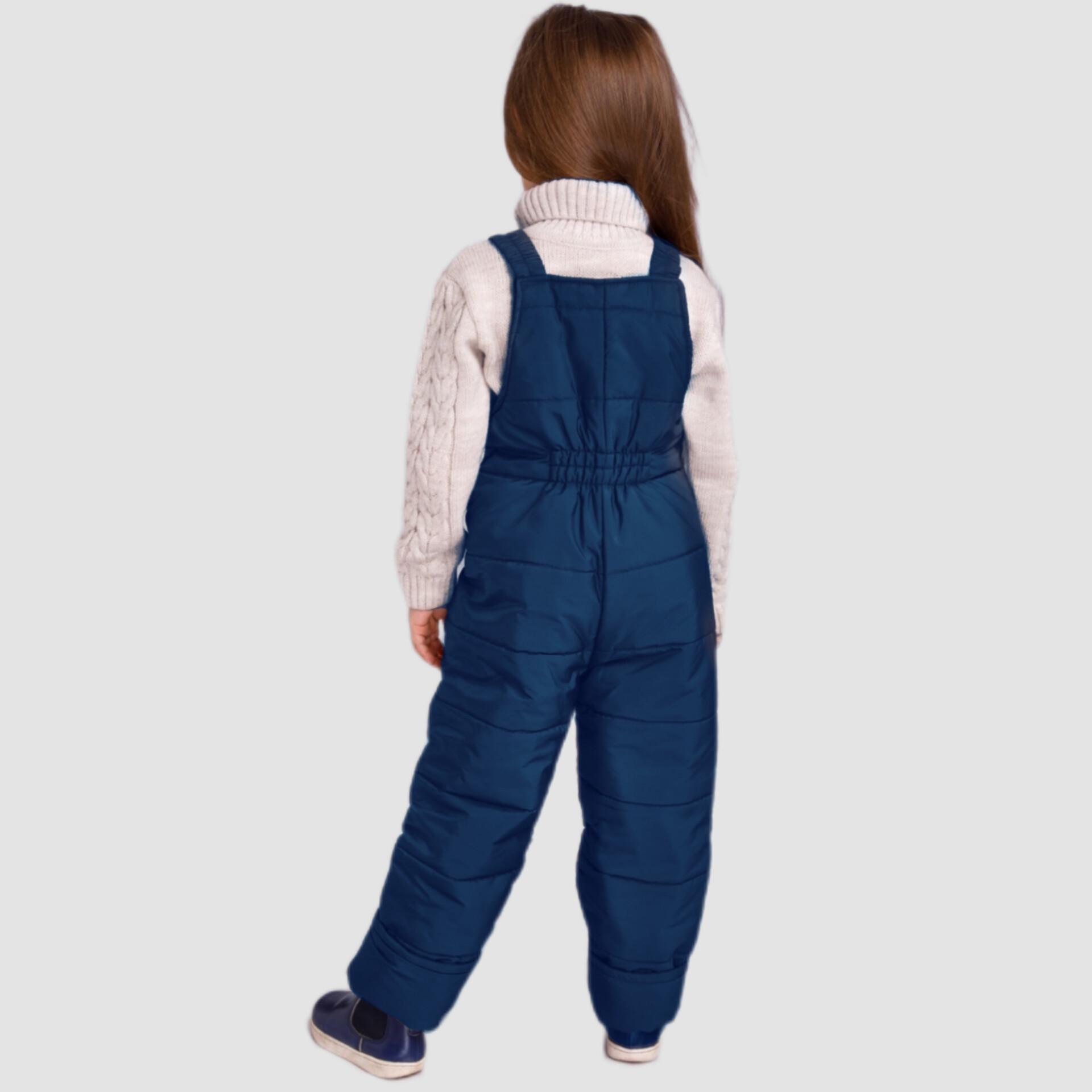 Напівкомбінезон зимовий для дівчинки 116 см Синій (PN-14587-116с) - фото 2 Напівкомбінезон зимовий для дівчинки 116 см Синій (PN-14587-116с) - фото 2