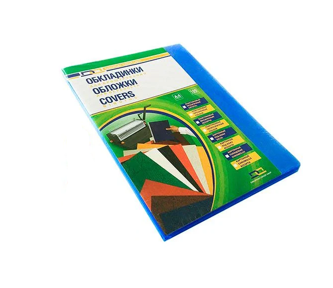 Обкладинка прозора D&A А4 180 мкм 100 шт. Різнокольоровий (1220102020100)