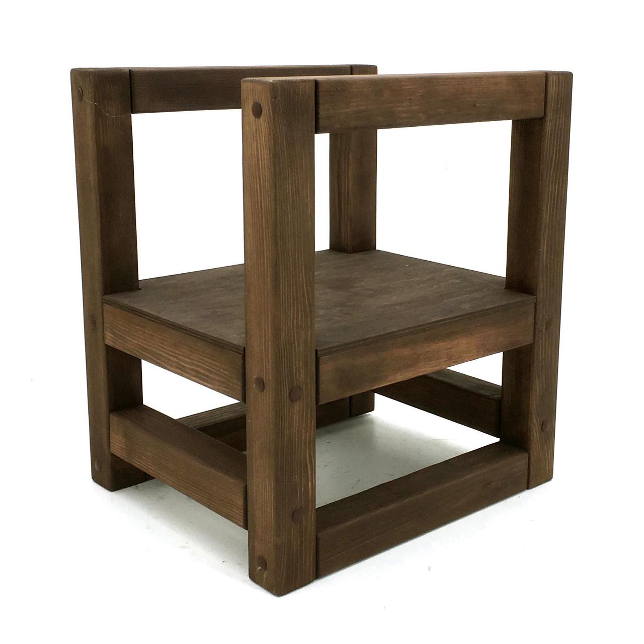 Подставка для сумок из дерева Эрияд Капучино (ПСМ-000109)