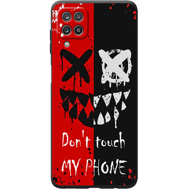 Чехол BoxFace Samsung A125 Galaxy A12 Bad Smile Черный силикон (41506-up2468-42014)