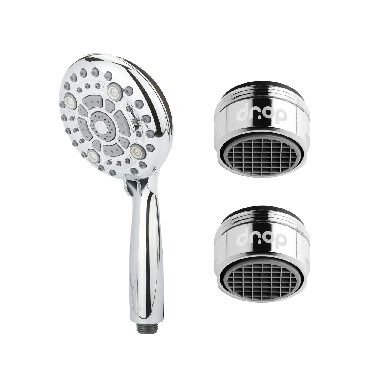 Набір для економії води Drop PM2+MULTI120G лійка для душу з аераторами 2 шт. (24237545)