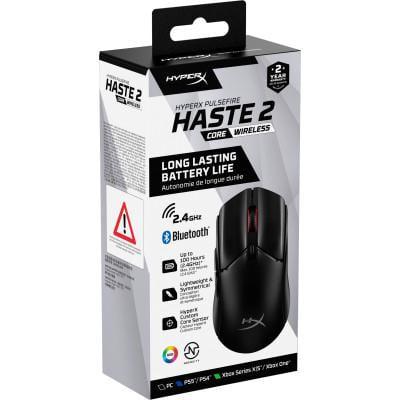 Компьютерная мышка HyperX Pulsefire Haste 2 Core Wireless Black (8R2E6AA) - фото 5