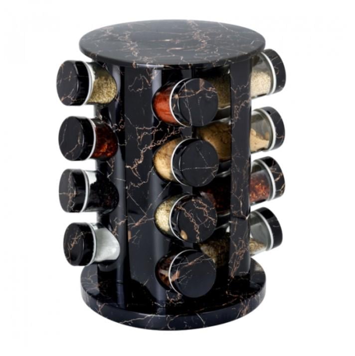 Набір для спецій Empire 13 пр. Чорний