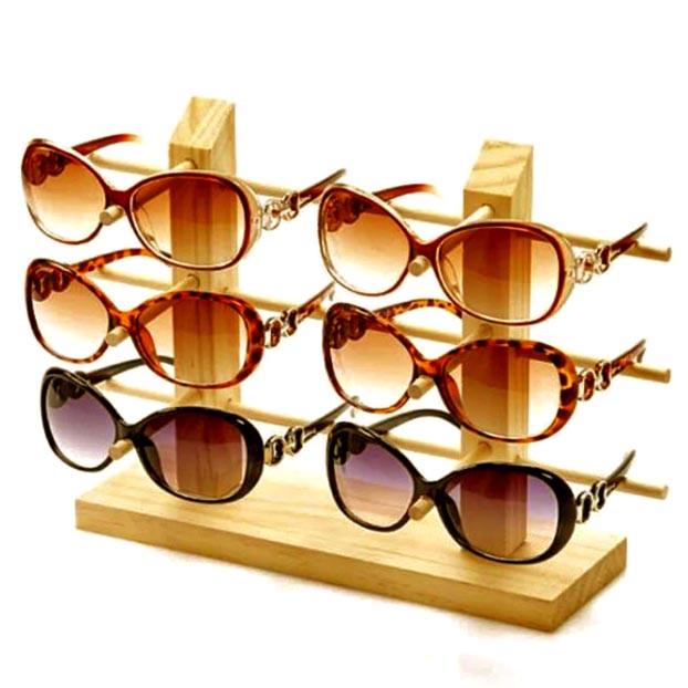 Органайзер для окулярів з дерева Боржомі 3 Каррі (ОЧК-300403)