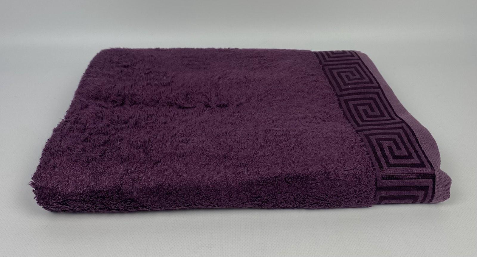 Рушник Maison D'or Austin Bamboo 70x140 см Plum (CN23297) - фото 1 Рушник Maison D'or Austin Bamboo 70x140 см Plum (CN23297) - фото 1