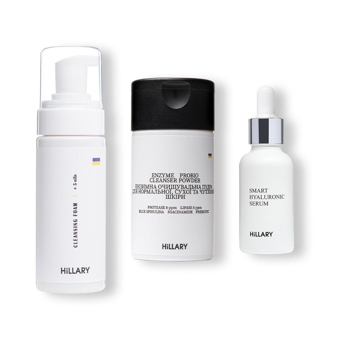 Набор Энзимное очищение и увлажнение для кожи нормального типа и пенка