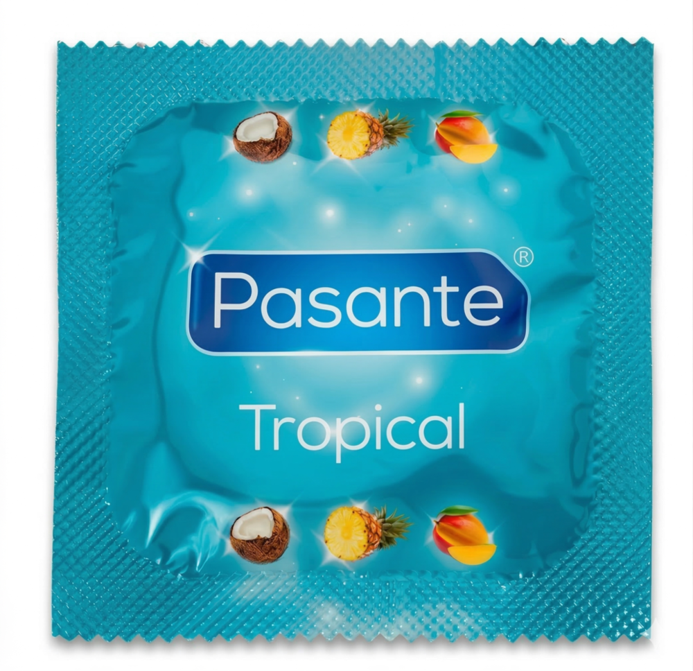 Презервативи Pasante Tropical смакові 1 шт.